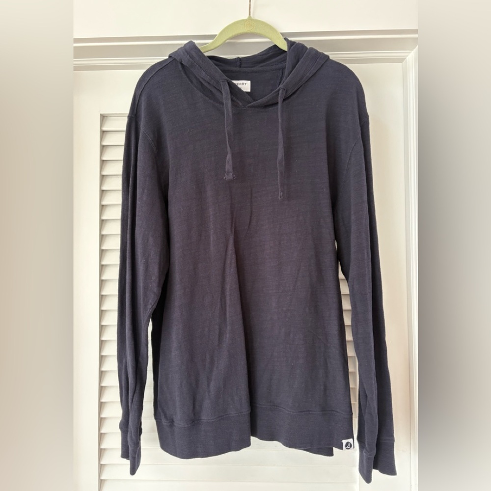 Sperry Navy Hooded Top